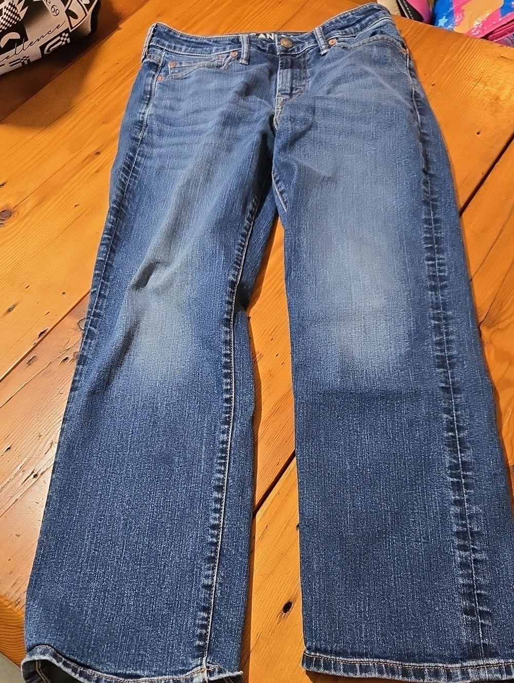 American Eagle Outfitters Men's Bootcut Jeans - Blue Denim Sz 29x30